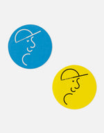 画像をギャラリービューアに読み込む, Cycling Club Sticker
